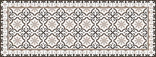 Viniliko Victorian Vinyl-Teppich, Mehrfarbig, 66 x 180 cm Viniliko Victorian Vinyl-Teppich, Mehrfarbig, 66 x 180 cm von VINILIKO