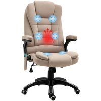 Vinsetto Bürostuhl mit Massagefunktion Ergonomischer Chefsessel mit Heizfunktion, Liegefunktion, Wippfunktion Höhenverstellbar 360° Drehbar Vinsetto Bürostuhl mit Massagefunktion Ergonomischer Chefsessel mit Heizfunktion, Liegefunktion, Wippfunktion Höhenverstellbar 360° Drehbar von VINSETTO