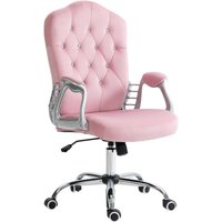 Vinsetto - homcom Bürostuhl, Ergonomisch Schreibtischstuhl mit Wippfunktion, Drehfunktion, Höhenverstellbar Computerstuhl mit funkelnden von VINSETTO