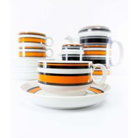 1970S Porcelain Tableware Thomas Scandic Set Cup & Saucer Design By Hertha Bengtson 1 Of 3 von VINTARAMAcom