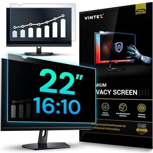 22 Zoll 16:10 Seitenverhältnis Computer-Datenschutzfilter für Breitbild-Computermonitor - Anti-Blend - Anti-Kratzer-Schutzfolie für die Vertraulichkeit von Daten 22 Zoll 16:10 Seitenverhältnis Computer-Datenschutzfilter für Breitbild-Computermonitor - Anti-Blend - Anti-Kratzer-Schutzfolie für die Vertraulichkeit von Daten von VINTEZ