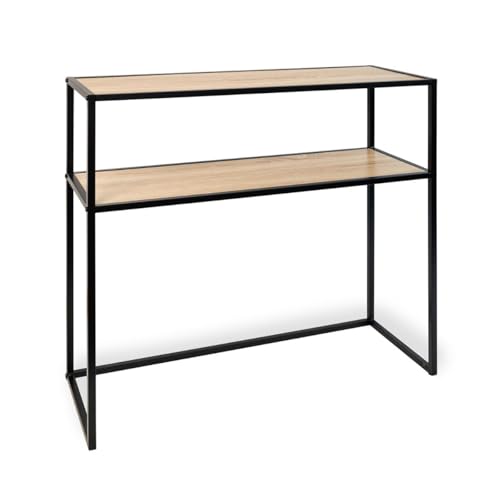 VINTHERA Moa Multifunktionale Konsole mit 2 Regalen, 78 x 27 x 77 cm, Eisen von VINTHERA