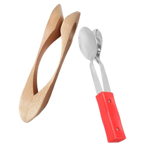 VINTORKY 2 Stücke Musical Holz Löffel Percussion Instrumente Für Erwachsene Einzigartige Musical Instrument Set VINTORKY 2 Stücke Musical Holz Löffel Percussion Instrumente Für Erwachsene Einzigartige Musical Instrument Set von VINTORKY