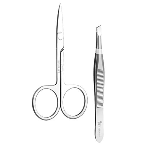 VINTORKY 1 Satz Augenbrauen Zupfset Teiliges Set mit Schere und Pinzette für Präzises Augenbrauenstyling und Wimpernkorrektur Ergonomisch und Langlebig für Beauty Anwendungen VINTORKY 1 Satz Augenbrauen Zupfset Teiliges Set mit Schere und Pinzette für Präzises Augenbrauenstyling und Wimpernkorrektur Ergonomisch und Langlebig für Beauty Anwendungen von VINTORKY