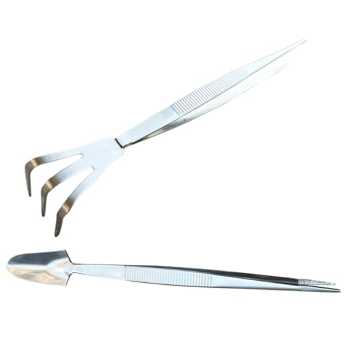 VINTORKY 1 Satz Bonsai Werkzeugset Teiliges Set mit Pinzette und Rake für Anfänger Ergonomisch Leicht zum Beschneiden und Formen von Bonsai Pflanzen VINTORKY 1 Satz Bonsai Werkzeugset Teiliges Set mit Pinzette und Rake für Anfänger Ergonomisch Leicht zum Beschneiden und Formen von Bonsai Pflanzen von VINTORKY