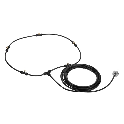 VINTORKY 1 Satz Kühlungssystem für Außenbereiche Sprühnebel Fan Misting Kit mit Verstellbaren Düsen für Terrasse und Garten für Langlebigkeit Einfache Installation Lösung für Angenehme VINTORKY 1 Satz Kühlungssystem für Außenbereiche Sprühnebel Fan Misting Kit mit Verstellbaren Düsen für Terrasse und Garten für Langlebigkeit Einfache Installation Lösung für Angenehme von VINTORKY