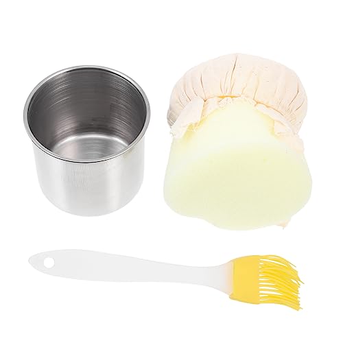 VINTORKY 1 Satz Pfannkuchen Spreading Tool Edelstahl Pfannkuchenöl mit Öl Bürste und Tablett für Gleichmäßiges Verteilen von Ölpfannkuchenformen Küchenzubehör für Perfekte Pfannkuchen VINTORKY 1 Satz Pfannkuchen Spreading Tool Edelstahl Pfannkuchenöl mit Öl Bürste und Tablett für Gleichmäßiges Verteilen von Ölpfannkuchenformen Küchenzubehör für Perfekte Pfannkuchen von VINTORKY