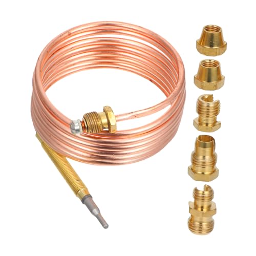 VINTORKY 1 Satz Thermoelement Temperaturfühler für Gasherde und Heizgeräte Professionelles Austauschkit mit Hochwertiger Einfach zu Reparieren und Langlebig für und von VINTORKY