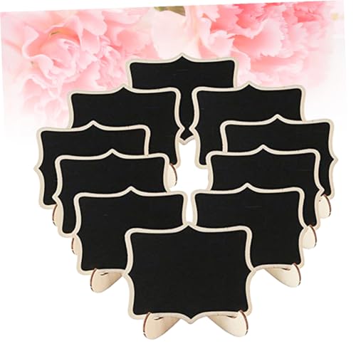 VINTORKY 12 Stück Teiliges Mini kreidetafel Ständer Dekorative Holztafeln in Spitzenform Umweltfreundlich Vielseitig für Hochzeitstisch Partydeko Kinderspaß und Ladenschilder VINTORKY 12 Stück Teiliges Mini kreidetafel Ständer Dekorative Holztafeln in Spitzenform Umweltfreundlich Vielseitig für Hochzeitstisch Partydeko Kinderspaß und Ladenschilder von VINTORKY