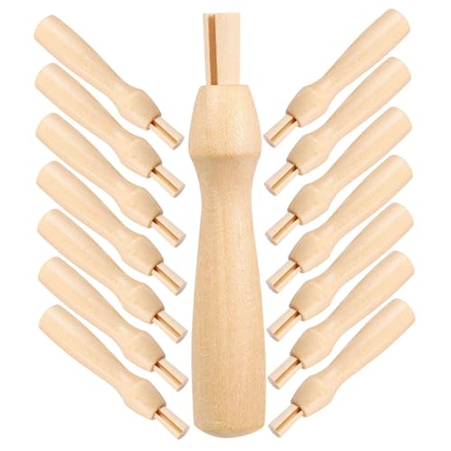 VINTORKY 16 Stück Nadelgriff Nadelfilznadeln Wolle Wollfilzung Handwerksbedarf Zubehör für Filznadeln Filznadelteile Filzwerkzeuge und Zubehör Ersatzgriffe für Filznadeln Holz VINTORKY 16 Stück Nadelgriff Nadelfilznadeln Wolle Wollfilzung Handwerksbedarf Zubehör für Filznadeln Filznadelteile Filzwerkzeuge und Zubehör Ersatzgriffe für Filznadeln Holz von VINTORKY