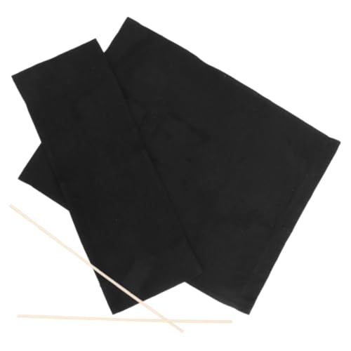 VINTORKY Faltbarer Sitzbezug Für Campingstühle Zubehör Für Outdoor-stühle Installieren Canvas-Material 54 X 41 cm 53 X 20 cm Schwarz Langlebig von VINTORKY