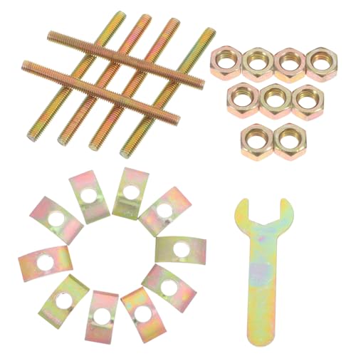 VINTORKY 1Satz Möbelverbinderschrauben Langlebige Metallbefestigungen für Arbeitsplatten Schreibtische und Schränke Kompakte Installation für Optimale Stabilität und VINTORKY 1Satz Möbelverbinderschrauben Langlebige Metallbefestigungen für Arbeitsplatten Schreibtische und Schränke Kompakte Installation für Optimale Stabilität und von VINTORKY