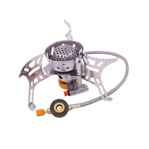 VINTORKY 1Stück Campingkocher Winddicht Tragbarer Gaskocher für Outdoor Camping und Backpacking mit und Backfunktion Hohe Einfach zu Bedienen VINTORKY 1Stück Campingkocher Winddicht Tragbarer Gaskocher für Outdoor Camping und Backpacking mit und Backfunktion Hohe Einfach zu Bedienen von VINTORKY