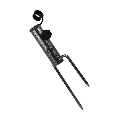 VINTORKY 1Stück Regenschirm Halter Patio Regenschirm Basisständer Mit Kappe Für Stabile Bodenmontage von VINTORKY