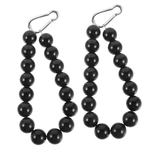 VINTORKY 2 Stück Bead Ring für Fahnenmast Robuste Befestigungsringe mit PVC Perlen für Einfache Montage und Dauerhafte Nutzung für Garten und Boot VINTORKY 2 Stück Bead Ring für Fahnenmast Robuste Befestigungsringe mit PVC Perlen für Einfache Montage und Dauerhafte Nutzung für Garten und Boot von VINTORKY