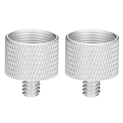 VINTORKY 2 Stück Mikrofon Ständer Adapter Schraubadapter für Mikrofonständer Präzise und Langlebige Umwandlungstools Geeignet für Professionelle Anwendungen von VINTORKY