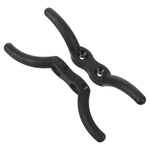 VINTORKY 2 Stück Nylon Seil Cleat Haken für Vorhänge und Fahnenmast Wetterfeste Seilklemmen mit Einfacher für Boote und Festmacherleinen VINTORKY 2 Stück Nylon Seil Cleat Haken für Vorhänge und Fahnenmast Wetterfeste Seilklemmen mit Einfacher für Boote und Festmacherleinen von VINTORKY