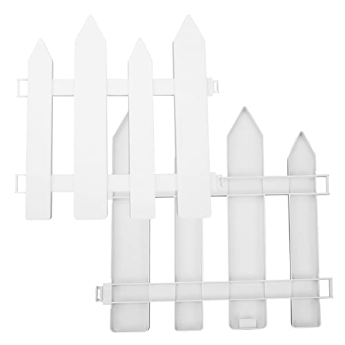 VINTORKY 2 Stück Teiliges Kunststoff Gartenzaun Kleine Gartenbegrenzung Dekorative Rasenkante Leicht und Portabel für Beet und Hofbegrenzung im Außenbereich VINTORKY 2 Stück Teiliges Kunststoff Gartenzaun Kleine Gartenbegrenzung Dekorative Rasenkante Leicht und Portabel für Beet und Hofbegrenzung im Außenbereich von VINTORKY