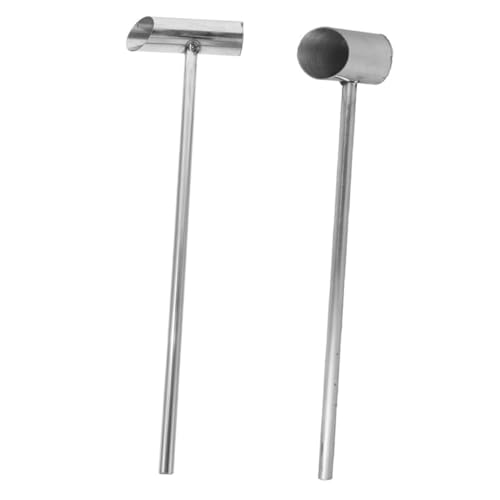 VINTORKY 2 Stück Zuckerwattemaschine Löffel aus Praktischer Löffel für Herstellung von Süßen Marshmallows Ergonomisches Design für Einfache Handhabung und VINTORKY 2 Stück Zuckerwattemaschine Löffel aus Praktischer Löffel für Herstellung von Süßen Marshmallows Ergonomisches Design für Einfache Handhabung und von VINTORKY