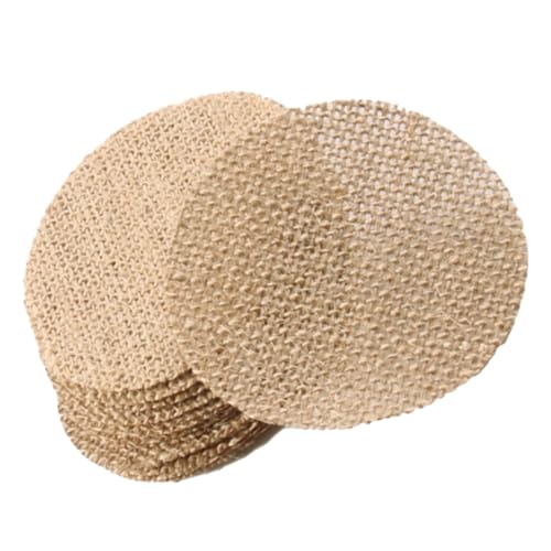 VINTORKY 20 Stück Teiliges Weihnachtsdeko aus Vintage Jute Robuste Beidseitig Bemalbare Burlap Cutouts DIY Bastelmaterial für Christbaumschmuck Fenster und Wanddekoration VINTORKY 20 Stück Teiliges Weihnachtsdeko aus Vintage Jute Robuste Beidseitig Bemalbare Burlap Cutouts DIY Bastelmaterial für Christbaumschmuck Fenster und Wanddekoration von VINTORKY