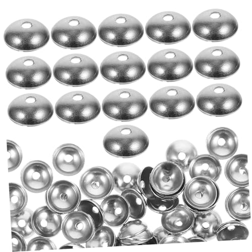 VINTORKY 200 Stück Edelstahl Perlenkappen Halbkreis Schmuckverbinder für DIY Armbänder Halsketten Schmuckherstellung Glatte Oberfläche Rostfrei Leicht und Vielseitig für Bastelprojekte VINTORKY 200 Stück Edelstahl Perlenkappen Halbkreis Schmuckverbinder für DIY Armbänder Halsketten Schmuckherstellung Glatte Oberfläche Rostfrei Leicht und Vielseitig für Bastelprojekte von VINTORKY