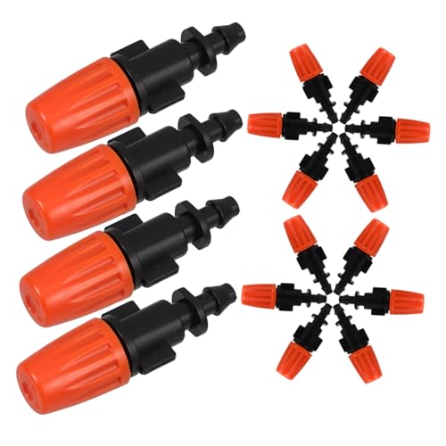 VINTORKY 20Stücke Teiliges Tropfbewässerungs Systemset mit Sprühköpfen für Präzise Gartenbewässerung Flexibles Bewässerungssystem für Pflanzen und Gewächshaus von VINTORKY