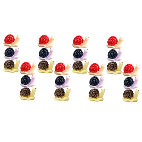 VINTORKY 24stücke Teiliges Mini Schnecken Ornament Bunte Resin Figuren Für Bonsai Miniatur Landschaften Gartendeko Und Dekorationen Lebensechte Schnecken Für Kreative Gestaltung VINTORKY 24stücke Teiliges Mini Schnecken Ornament Bunte Resin Figuren Für Bonsai Miniatur Landschaften Gartendeko Und Dekorationen Lebensechte Schnecken Für Kreative Gestaltung von VINTORKY