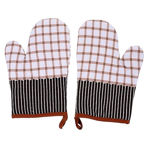 VINTORKY Isoliertes Ofenhandschuh-Set Für Die Mikrowelle Aus Robuster Baumwolle Für Den Einsatz in Der Küche Beim Grillen Und Im Ofen VINTORKY Isoliertes Ofenhandschuh-Set Für Die Mikrowelle Aus Robuster Baumwolle Für Den Einsatz in Der Küche Beim Grillen Und Im Ofen von VINTORKY