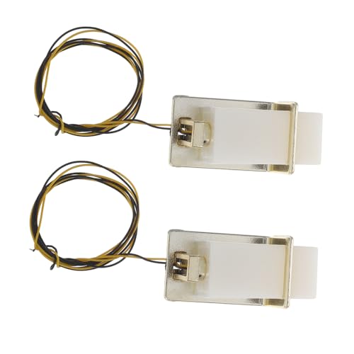 VINTORKY 2Stücke Puppenhaus Wandlampen DIY LED Beleuchtung für Bastelprojekte Realistische Deko für Puppenhäuser und Modelle von VINTORKY