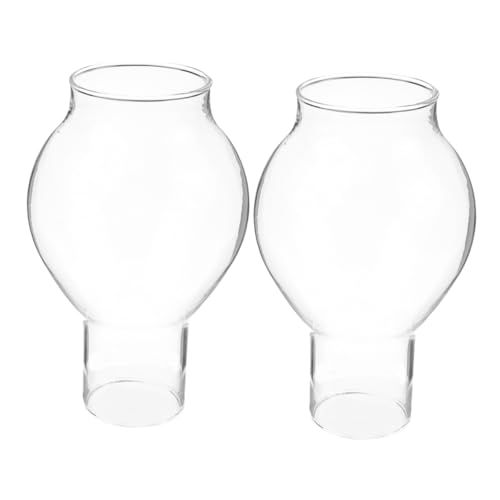VINTORKY Kerzenhalter Hohes Glas Kerzenhülsenrohr Winddichter Schatten Für Esszimmer VINTORKY Kerzenhalter Hohes Glas Kerzenhülsenrohr Winddichter Schatten Für Esszimmer von VINTORKY