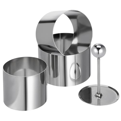 VINTORKY 3-stück Edelstahl Runde Kalten Gericht Chef Der Runde Shaper Küche Werkzeug Utensil Liefert Einfach Zu von VINTORKY