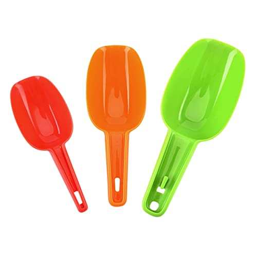 VINTORKY 3 Stück Küchenmehlschaufel Ice Scooper Schaufeln Plastik von VINTORKY