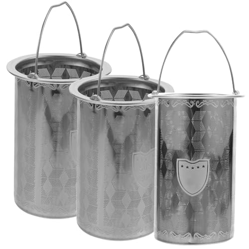 VINTORKY 3Stücke Teekannen Ei Sieb Teefilter für Zuhause Langlebiger Teesieb Einsatz für Büro und Freizeit für Teeliebhaber VINTORKY 3Stücke Teekannen Ei Sieb Teefilter für Zuhause Langlebiger Teesieb Einsatz für Büro und Freizeit für Teeliebhaber von VINTORKY