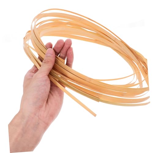 VINTORKY 4 Rollen Bambusstreifen für DIY Bastelprojekte Flachgewebe Material für Korbflechterei Hochzeitsdekorationen und Rattan Möbelreparatur VINTORKY 4 Rollen Bambusstreifen für DIY Bastelprojekte Flachgewebe Material für Korbflechterei Hochzeitsdekorationen und Rattan Möbelreparatur von VINTORKY