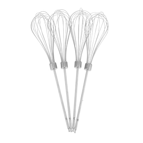 VINTORKY 4 Stück Handmixer-aufsätze, Rührbesen, Schneebesen, Teigbesen, Mixstab, Küchenutensilien Zum Backen, Teigmischen VINTORKY 4 Stück Handmixer-aufsätze, Rührbesen, Schneebesen, Teigbesen, Mixstab, Küchenutensilien Zum Backen, Teigmischen von VINTORKY