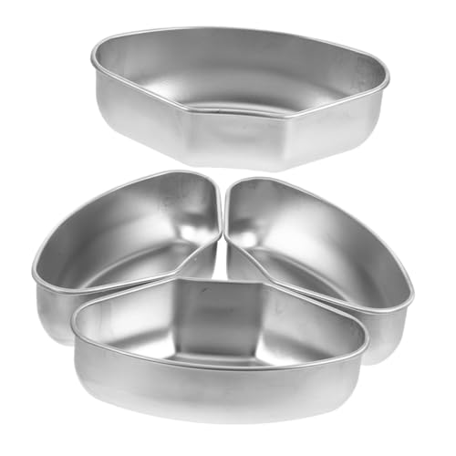 VINTORKY 4 Stück Teiliges Dampfgarer Dampfschalen für Kochtöpfe Multifunktionale Dampfbox für Gleichzeitiges Kochen Kompatibel mit Töpfen und Öfen von VINTORKY