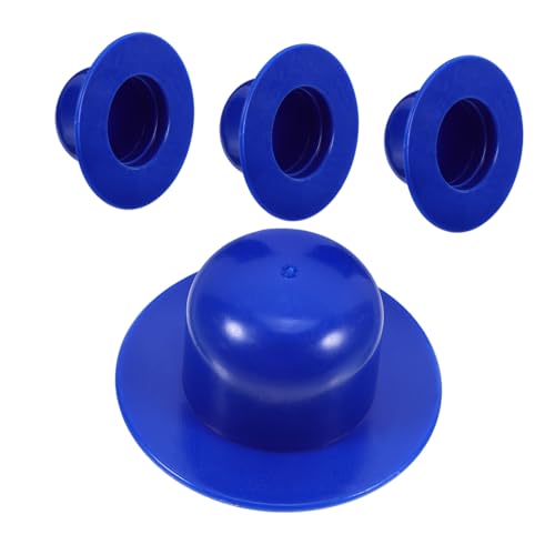 VINTORKY 4 Stück Teiliges PVC Pool Stecksystem Stopfen Robust und Langlebig Einfach zu Montieren Entfernen Kompatibel mit Intex Pools für Schwimmbecken Filterpumpen und Filterlochverschluss von VINTORKY