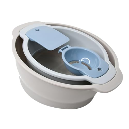 VINTORKY 4 Teiliges Backmehlsieb Set Rostfreies Siebsieb Zum Backen Küchenbäckersieb Funktionsfilter Mehlsieb Backen von VINTORKY