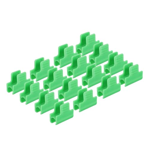 VINTORKY 40Stücke Tragbare Gewächshaus Filmclips Clips zur Fixierung von Folien für Gewächshäuser und Gartenanwendungen Verschiedene für Vielseitigen von VINTORKY