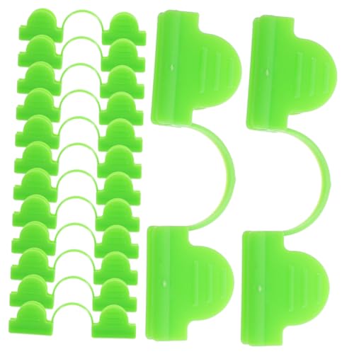 VINTORKY 50 Stück Gewächshausclips Windfeste Kunststoff Clips zur Fixierung von Gewächshausfolie Doppelkopf Design für Einfache Installation und Optimalen Halt für Gartenliebhaber VINTORKY 50 Stück Gewächshausclips Windfeste Kunststoff Clips zur Fixierung von Gewächshausfolie Doppelkopf Design für Einfache Installation und Optimalen Halt für Gartenliebhaber von VINTORKY