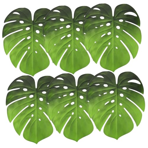 VINTORKY 6stücke Untersetzer Aus Eva-Material Für Tische Party-untersetzerblatt Tischset Mit Monstera-Design rutschfeste Und Wärmedämmende Unterlagen Für Tische VINTORKY 6stücke Untersetzer Aus Eva-Material Für Tische Party-untersetzerblatt Tischset Mit Monstera-Design rutschfeste Und Wärmedämmende Unterlagen Für Tische von VINTORKY