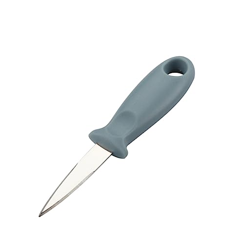 VINTORKY Austernmesser mit Kunststoffgriff Sicherer Muschelschneider für Meeresfrüchte zum Öffnen von Austern Muscheln und Schalentieren Ergonomisches Design von VINTORKY