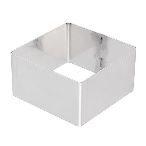 VINTORKY Edelstahl Kuchen Mousse Cutter Backform Oval Cookie Form von VINTORKY