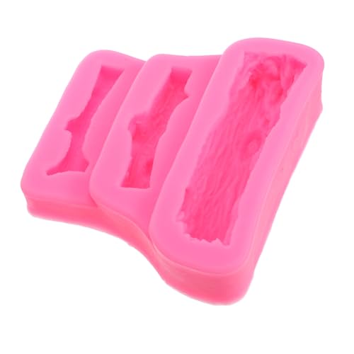 VINTORKY Baumstumpf Silikonform Fondant Schokolade Form für Kuchen Dekoration DIY Projekte Seifen Clay Vielseitig und Detailreich für Backen und Süßigkeiten von VINTORKY