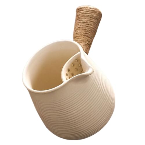 VINTORKY Clay Pot mit Filter und Griff Traditioneller Chinesischer Teebereiter für Camping und Outdoor Vielseitiger Wasserkocher für Losen Tee Stilvolle Kleine für Teehaus und Zuhause von VINTORKY