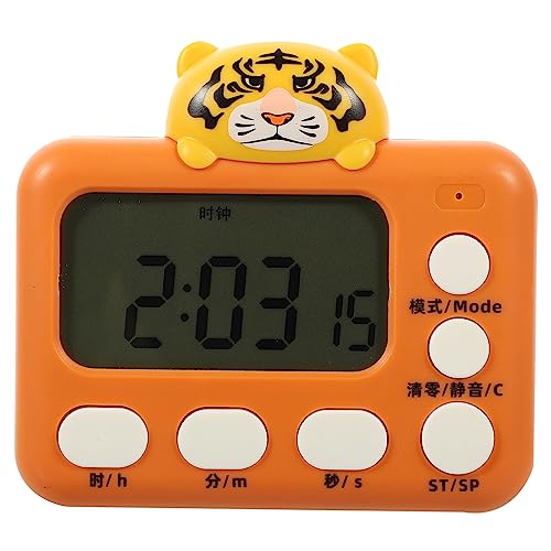 VINTORKY Digitaler Küchentimer mit Magnet Leiser Countdown Timer für Lernen und Fitness Großes LED Display für Hobbyköche Batterien Nicht Enthalten von VINTORKY