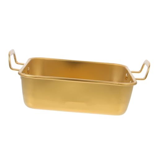 VINTORKY Edelstahl Backform 15cm Gold Tiramisu Kuchen Form Antihaft Snack Pan von VINTORKY