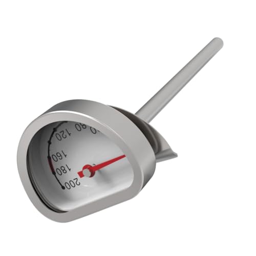 VINTORKY Küchenthermometer Edelstahlthermometer Öltemperaturanzeige Lebensmittelthermometer Kochthermometer Öltemperatur-messwerkzeug Thermometer Zum Frittieren Für Kochen von VINTORKY