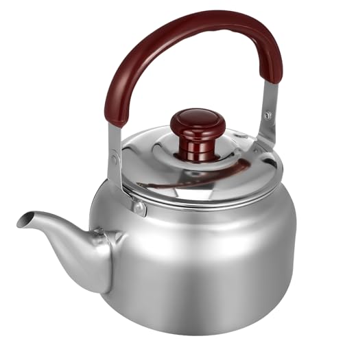 VINTORKY Edelstahl Teekessel 1000ml Mit Pfiff Flötenkessel Für Die Zubereitung Von Tee Vielseitig Einsetzbar Ideal Für Induktion Und Gasherd Elegantes Design Für Jeden Haushalt von VINTORKY