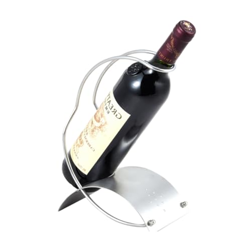 VINTORKY Stainless Steel Weinregal Für Flaschen Und Gläser Eleganter Weinhalter Für Küche Bar Und Weinkeller Stabil Und Stilvoll Für Weinliebhaber Und von VINTORKY